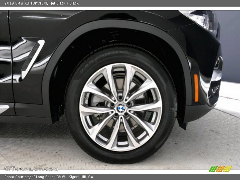 Jet Black / Black 2019 BMW X3 sDrive30i