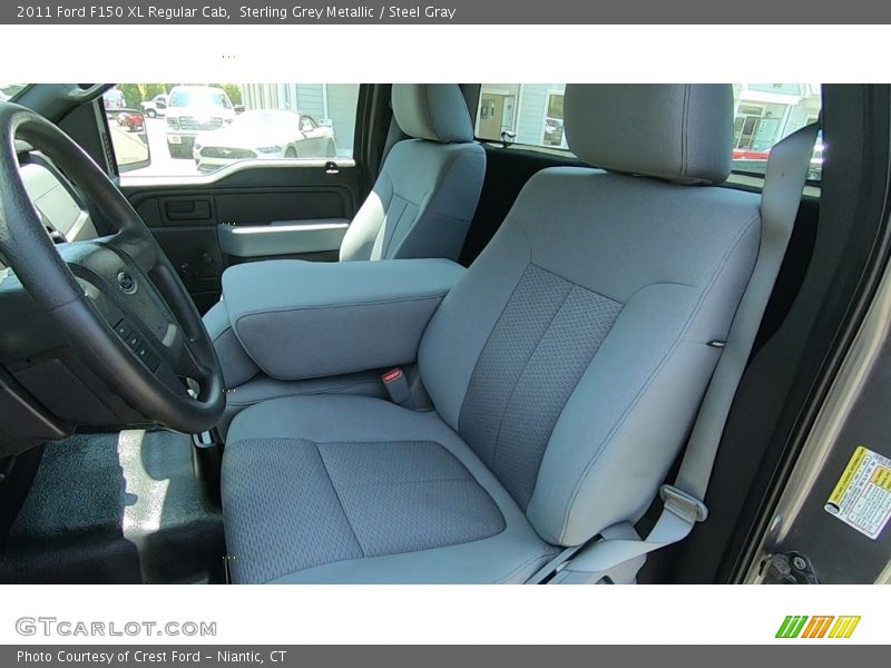Sterling Grey Metallic / Steel Gray 2011 Ford F150 XL Regular Cab