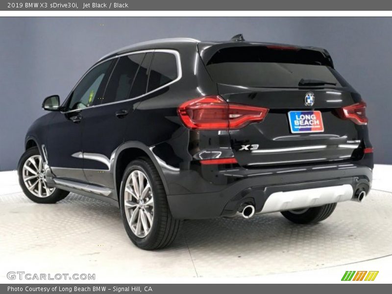 Jet Black / Black 2019 BMW X3 sDrive30i