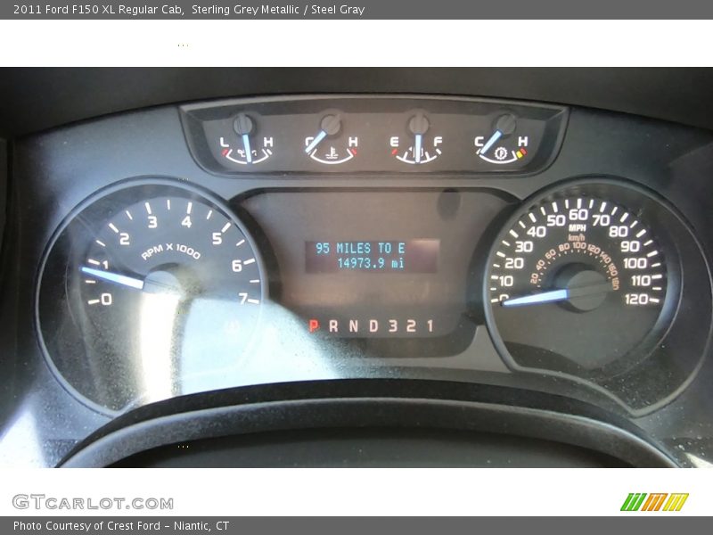 Sterling Grey Metallic / Steel Gray 2011 Ford F150 XL Regular Cab