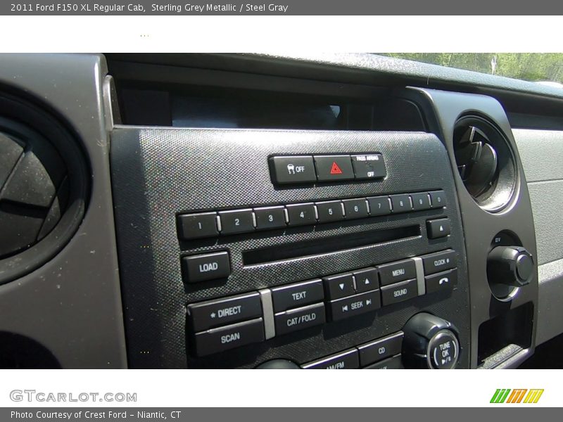 Sterling Grey Metallic / Steel Gray 2011 Ford F150 XL Regular Cab