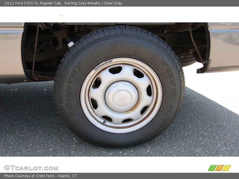 Sterling Grey Metallic / Steel Gray 2011 Ford F150 XL Regular Cab
