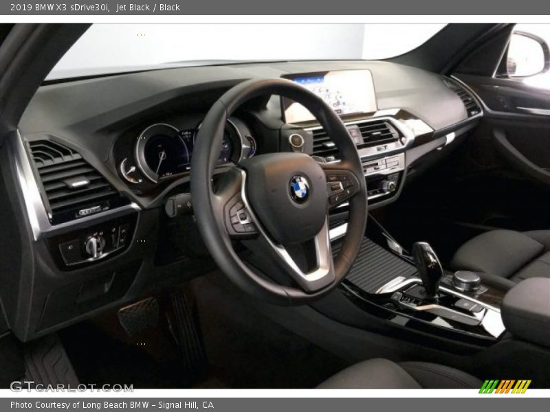 Jet Black / Black 2019 BMW X3 sDrive30i