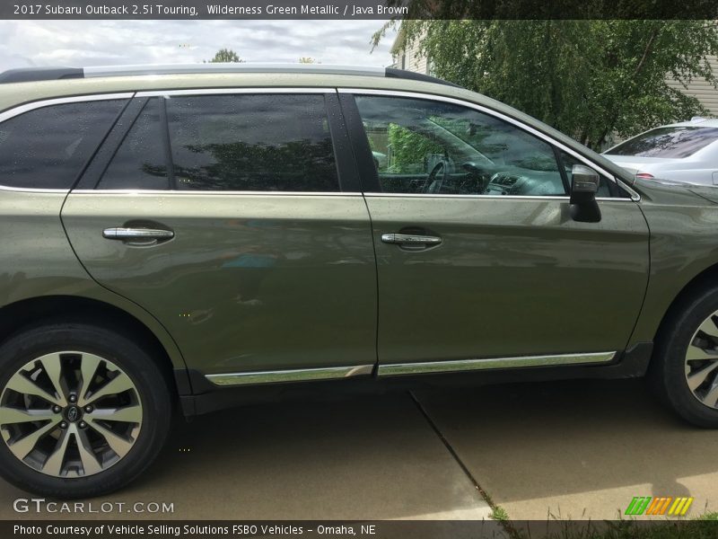 Wilderness Green Metallic / Java Brown 2017 Subaru Outback 2.5i Touring