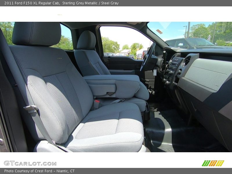 Sterling Grey Metallic / Steel Gray 2011 Ford F150 XL Regular Cab