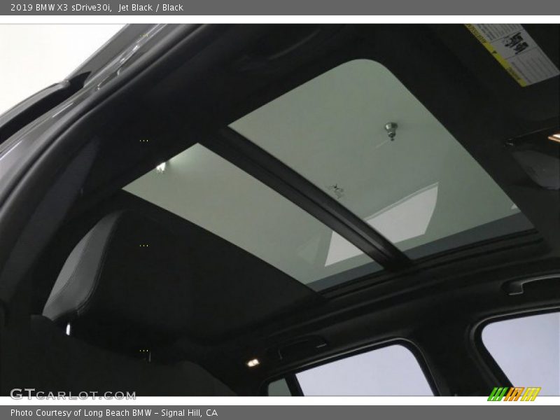 Jet Black / Black 2019 BMW X3 sDrive30i