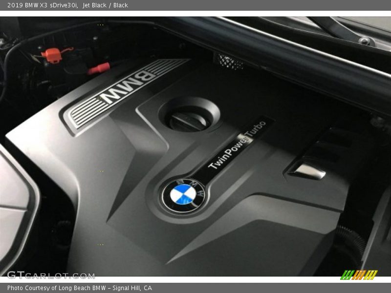 Jet Black / Black 2019 BMW X3 sDrive30i