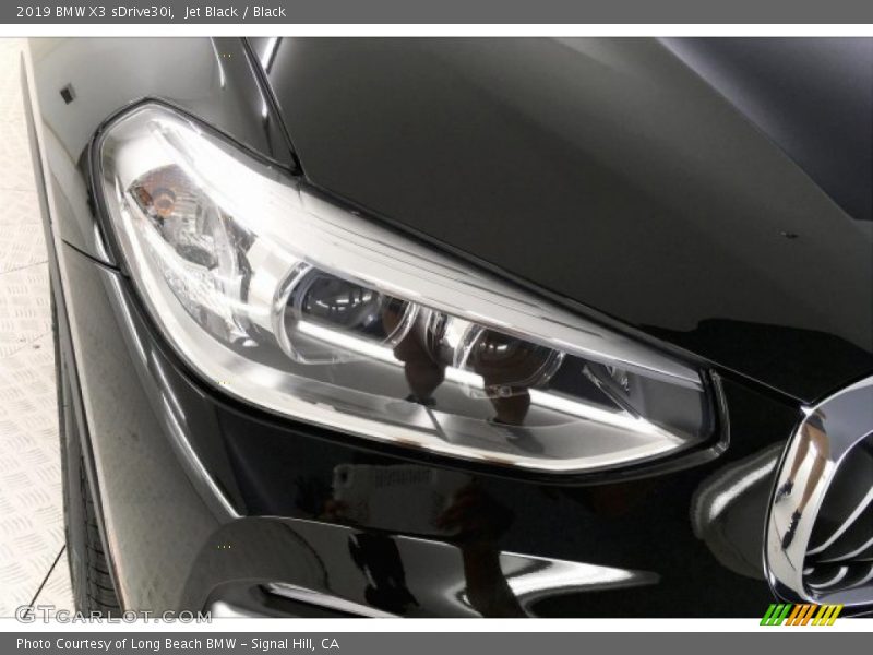 Jet Black / Black 2019 BMW X3 sDrive30i