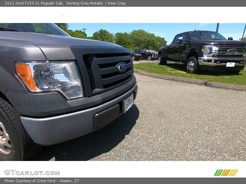 Sterling Grey Metallic / Steel Gray 2011 Ford F150 XL Regular Cab