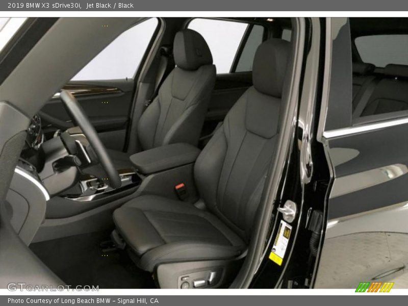 Jet Black / Black 2019 BMW X3 sDrive30i