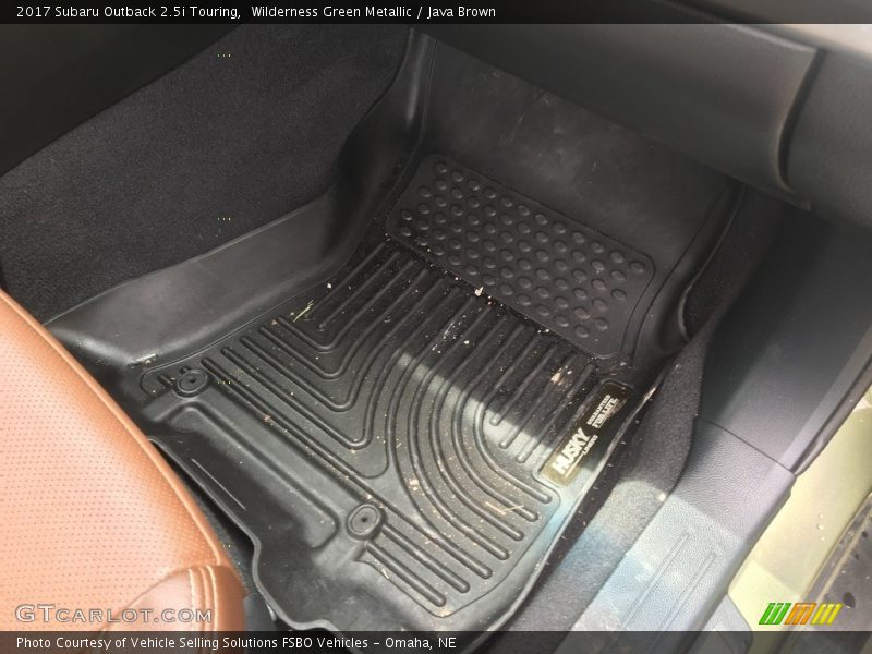 Wilderness Green Metallic / Java Brown 2017 Subaru Outback 2.5i Touring