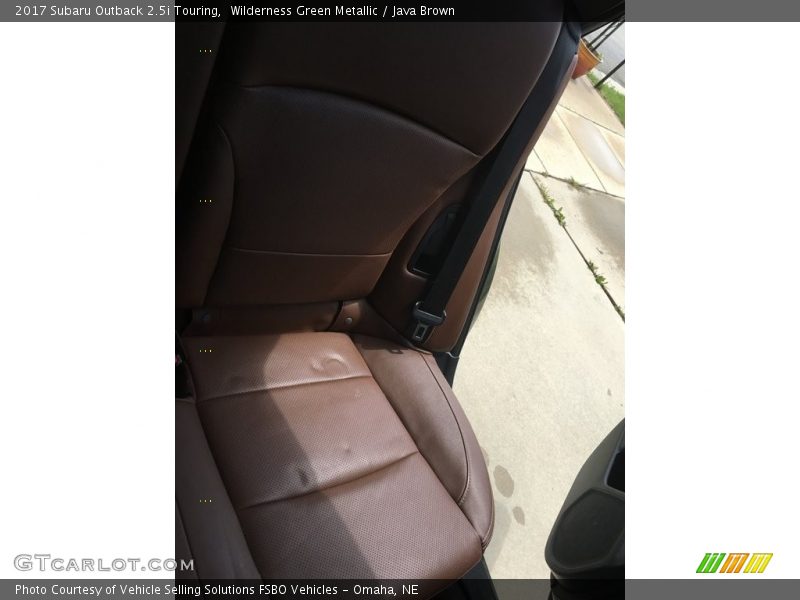 Wilderness Green Metallic / Java Brown 2017 Subaru Outback 2.5i Touring