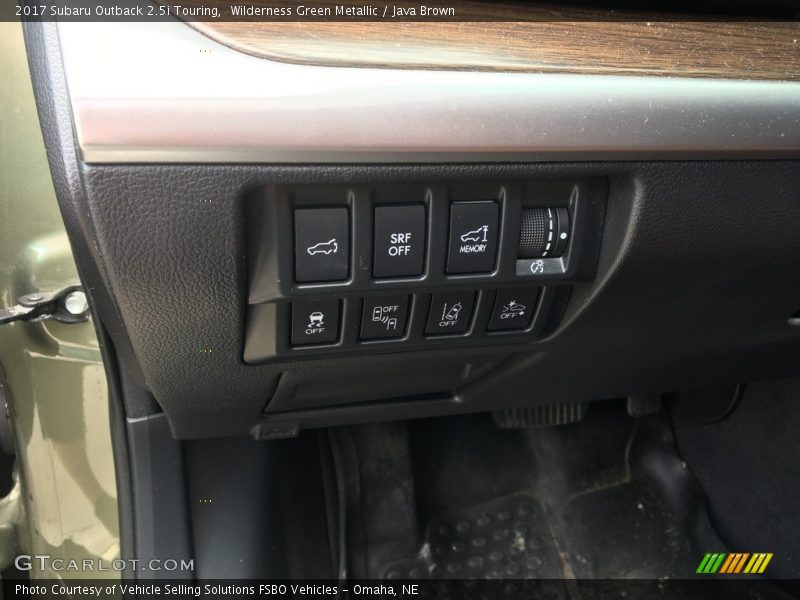 Wilderness Green Metallic / Java Brown 2017 Subaru Outback 2.5i Touring