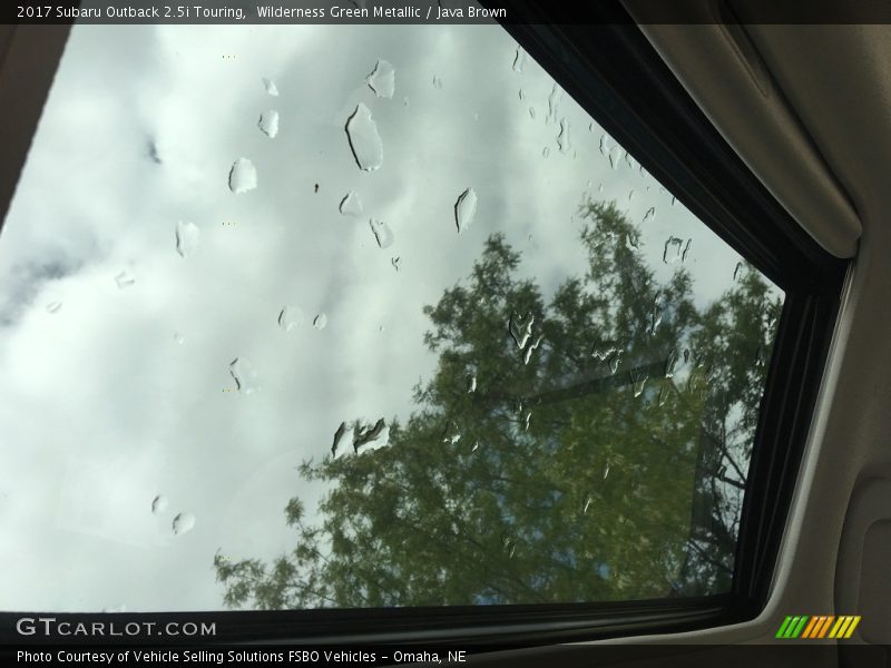 Wilderness Green Metallic / Java Brown 2017 Subaru Outback 2.5i Touring
