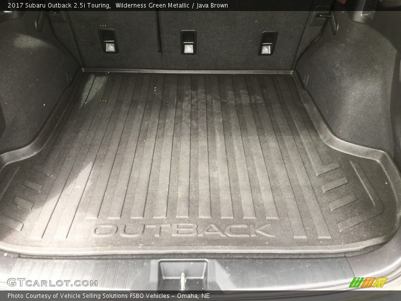 Wilderness Green Metallic / Java Brown 2017 Subaru Outback 2.5i Touring
