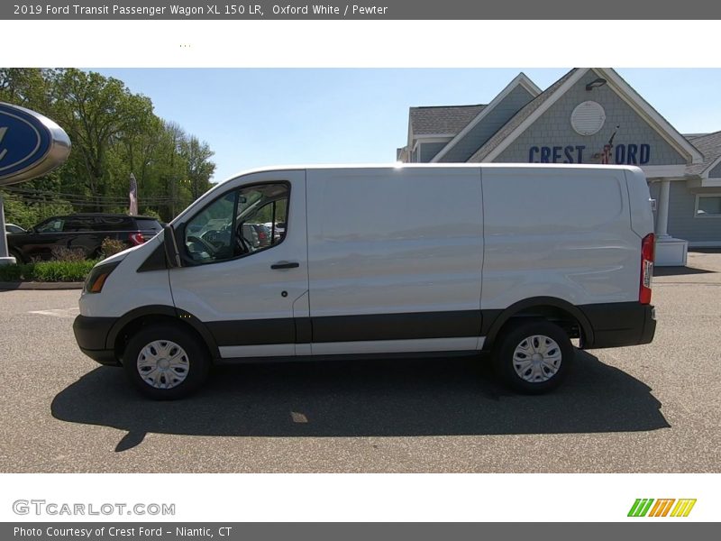 Oxford White / Pewter 2019 Ford Transit Passenger Wagon XL 150 LR