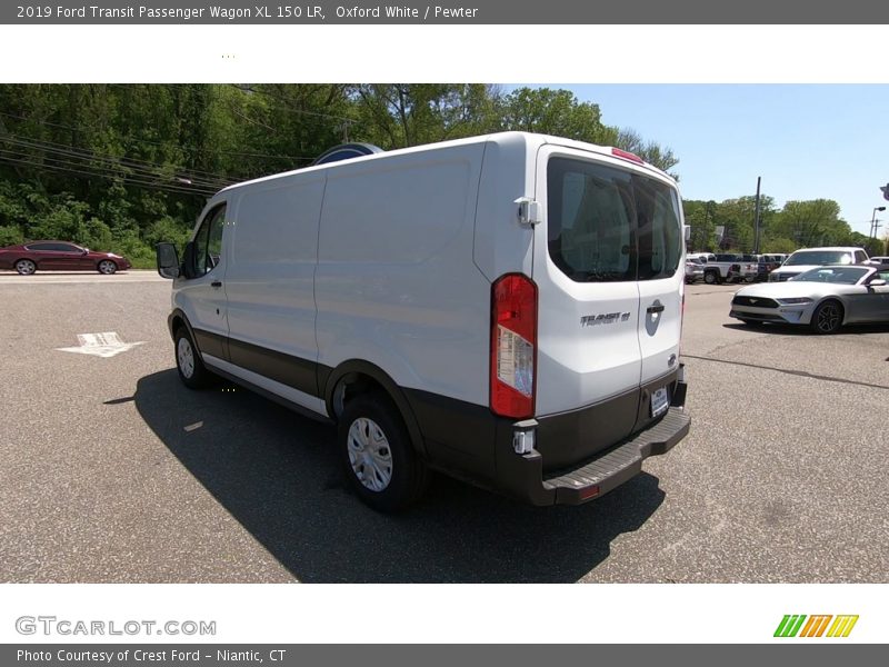 Oxford White / Pewter 2019 Ford Transit Passenger Wagon XL 150 LR