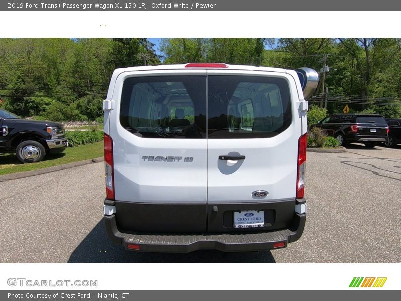 Oxford White / Pewter 2019 Ford Transit Passenger Wagon XL 150 LR