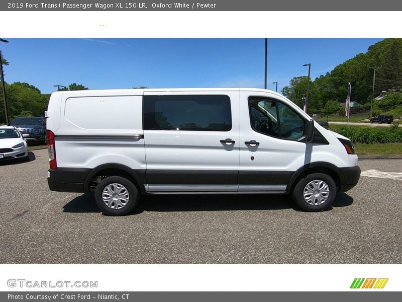 Oxford White / Pewter 2019 Ford Transit Passenger Wagon XL 150 LR