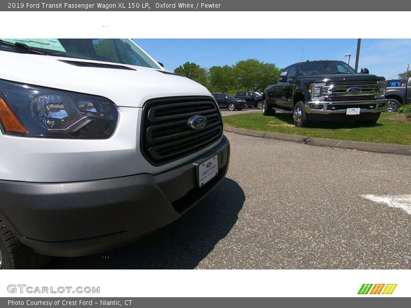 Oxford White / Pewter 2019 Ford Transit Passenger Wagon XL 150 LR