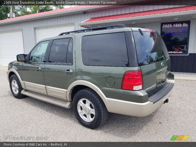 Estate Green Metallic / Medium Parchment 2005 Ford Expedition Eddie Bauer