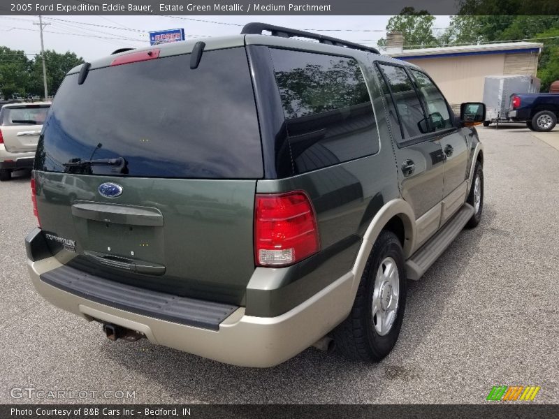 Estate Green Metallic / Medium Parchment 2005 Ford Expedition Eddie Bauer