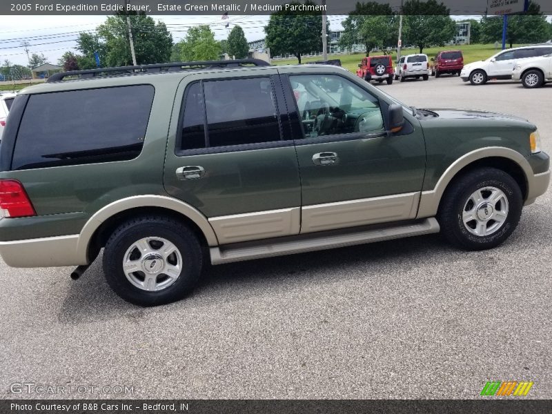 Estate Green Metallic / Medium Parchment 2005 Ford Expedition Eddie Bauer