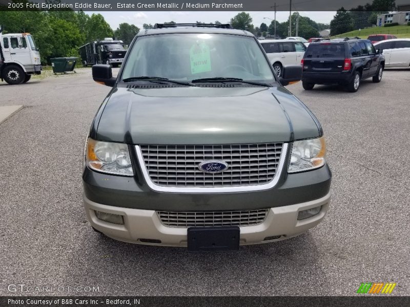 Estate Green Metallic / Medium Parchment 2005 Ford Expedition Eddie Bauer