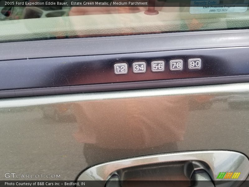 Estate Green Metallic / Medium Parchment 2005 Ford Expedition Eddie Bauer