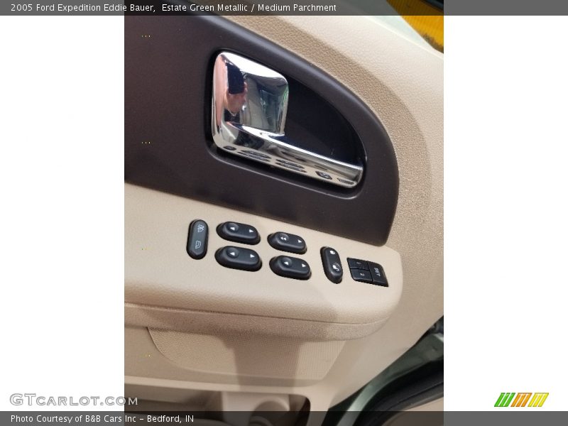 Estate Green Metallic / Medium Parchment 2005 Ford Expedition Eddie Bauer