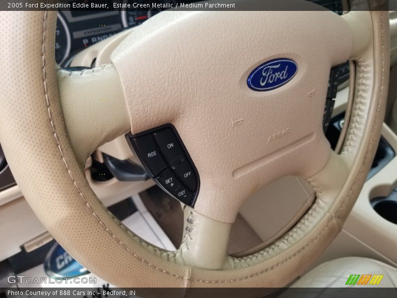Estate Green Metallic / Medium Parchment 2005 Ford Expedition Eddie Bauer