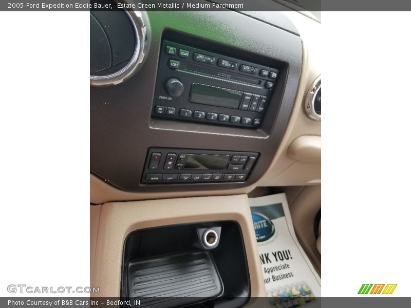 Estate Green Metallic / Medium Parchment 2005 Ford Expedition Eddie Bauer