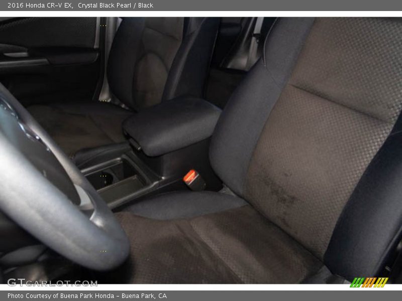 Crystal Black Pearl / Black 2016 Honda CR-V EX