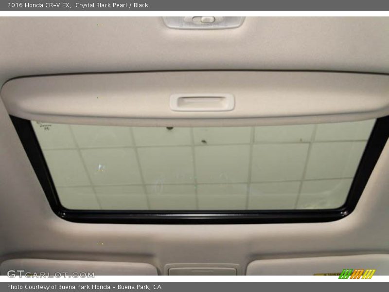 Crystal Black Pearl / Black 2016 Honda CR-V EX