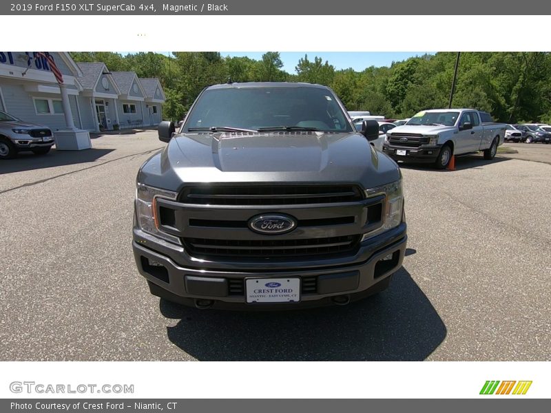 Magnetic / Black 2019 Ford F150 XLT SuperCab 4x4