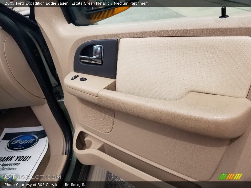 Estate Green Metallic / Medium Parchment 2005 Ford Expedition Eddie Bauer