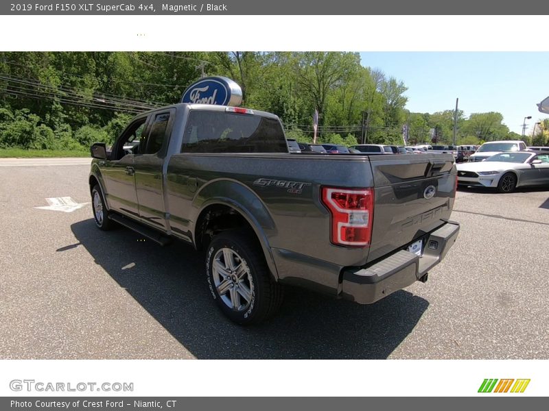 Magnetic / Black 2019 Ford F150 XLT SuperCab 4x4