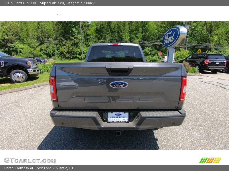 Magnetic / Black 2019 Ford F150 XLT SuperCab 4x4