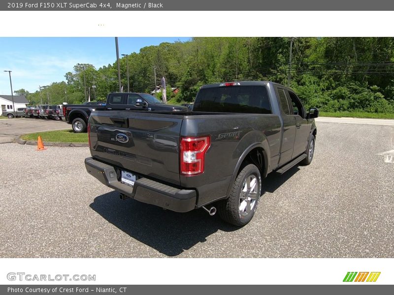 Magnetic / Black 2019 Ford F150 XLT SuperCab 4x4