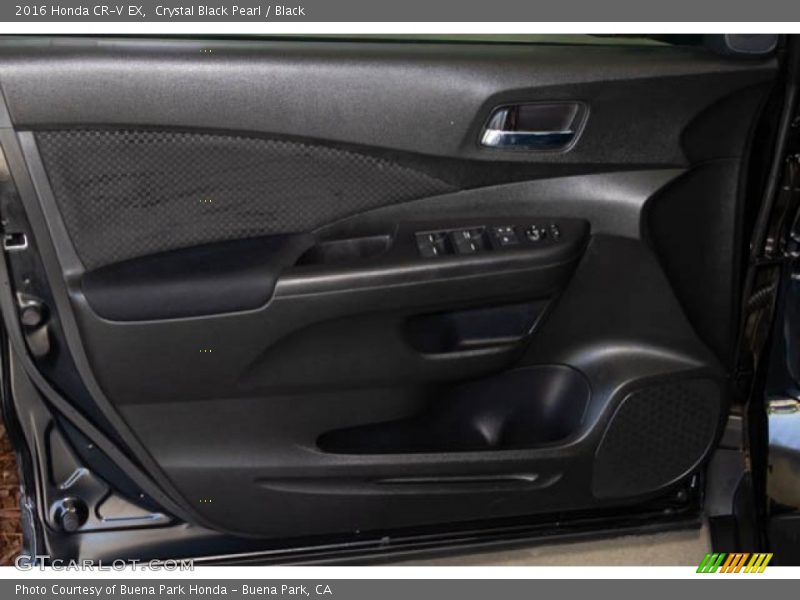 Crystal Black Pearl / Black 2016 Honda CR-V EX