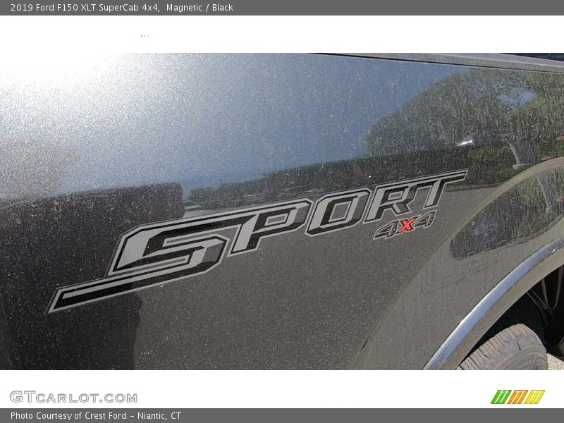 Magnetic / Black 2019 Ford F150 XLT SuperCab 4x4