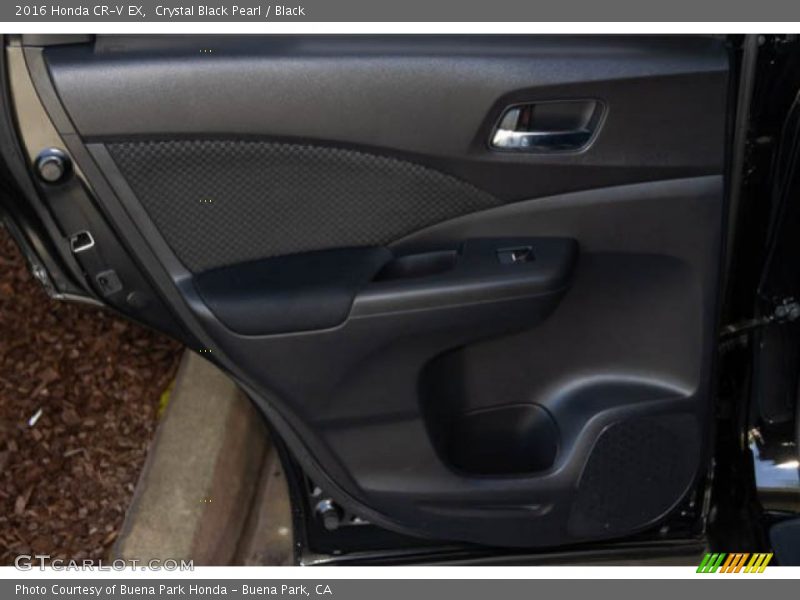 Crystal Black Pearl / Black 2016 Honda CR-V EX