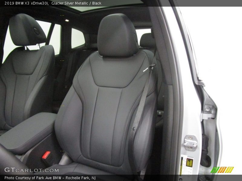 Glacier Silver Metallic / Black 2019 BMW X3 xDrive30i