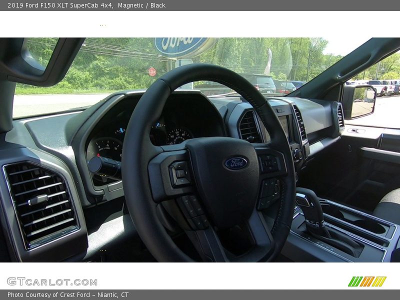 Magnetic / Black 2019 Ford F150 XLT SuperCab 4x4