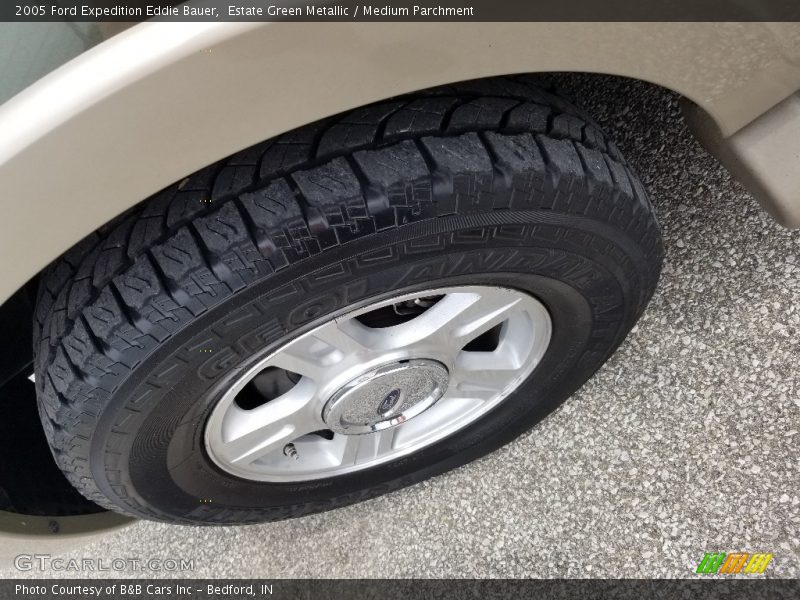 Estate Green Metallic / Medium Parchment 2005 Ford Expedition Eddie Bauer