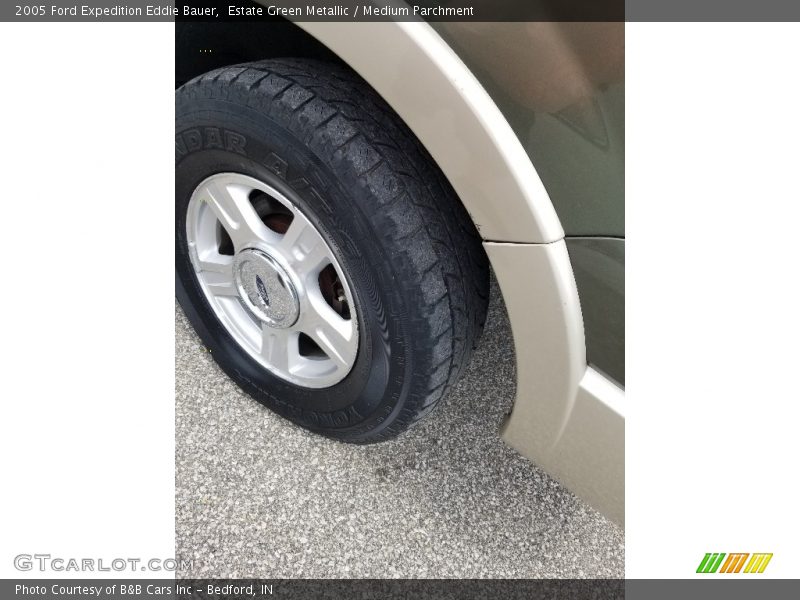 Estate Green Metallic / Medium Parchment 2005 Ford Expedition Eddie Bauer