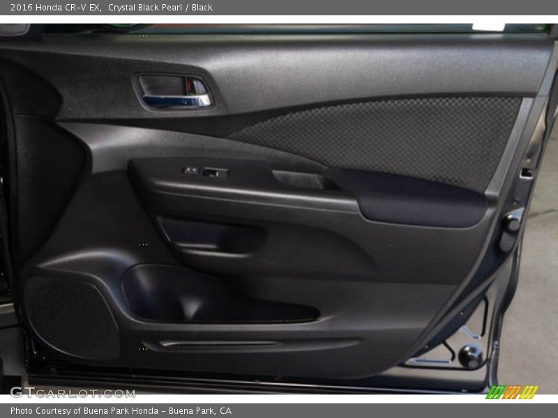 Crystal Black Pearl / Black 2016 Honda CR-V EX
