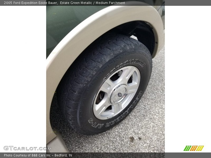 Estate Green Metallic / Medium Parchment 2005 Ford Expedition Eddie Bauer