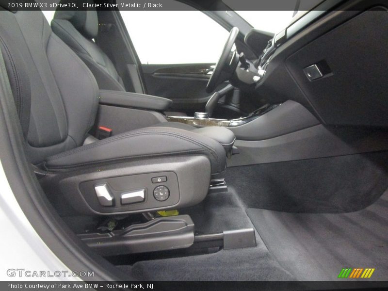 Glacier Silver Metallic / Black 2019 BMW X3 xDrive30i