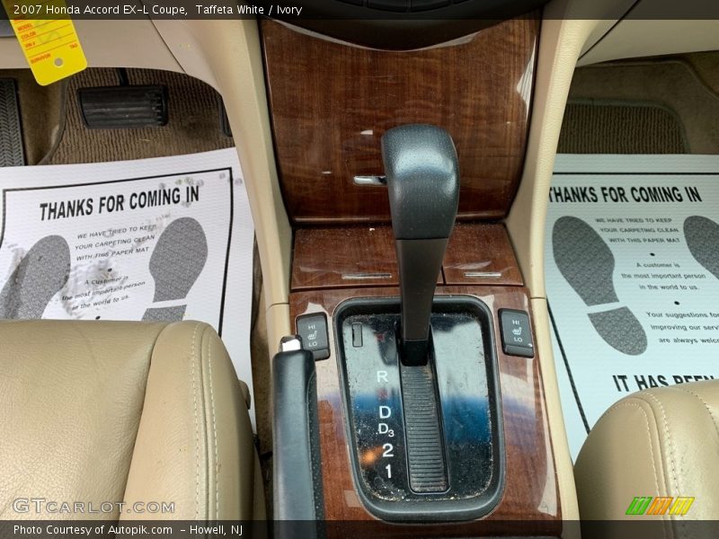 Taffeta White / Ivory 2007 Honda Accord EX-L Coupe